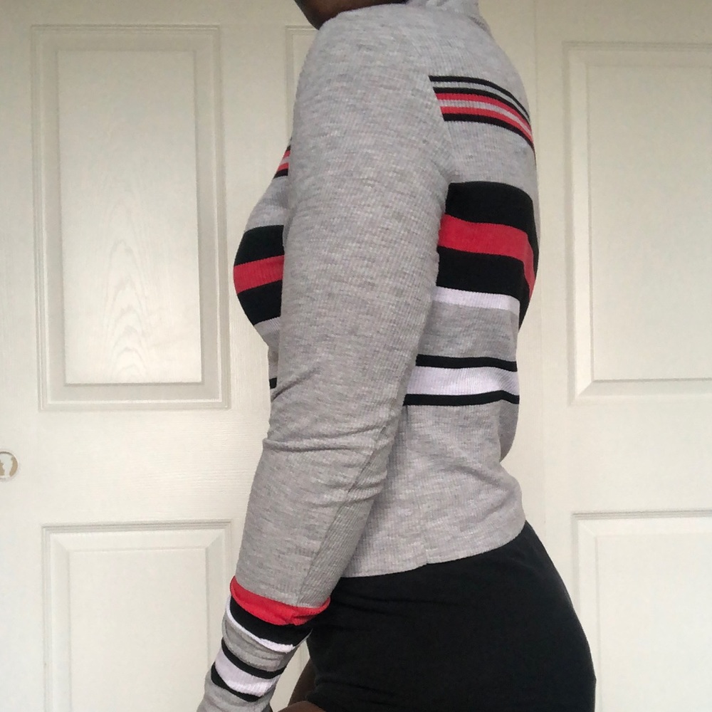 Gray long sleeve